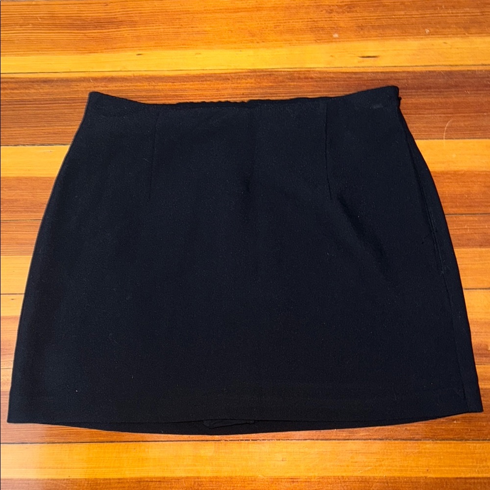 Classic Black Mini Skort